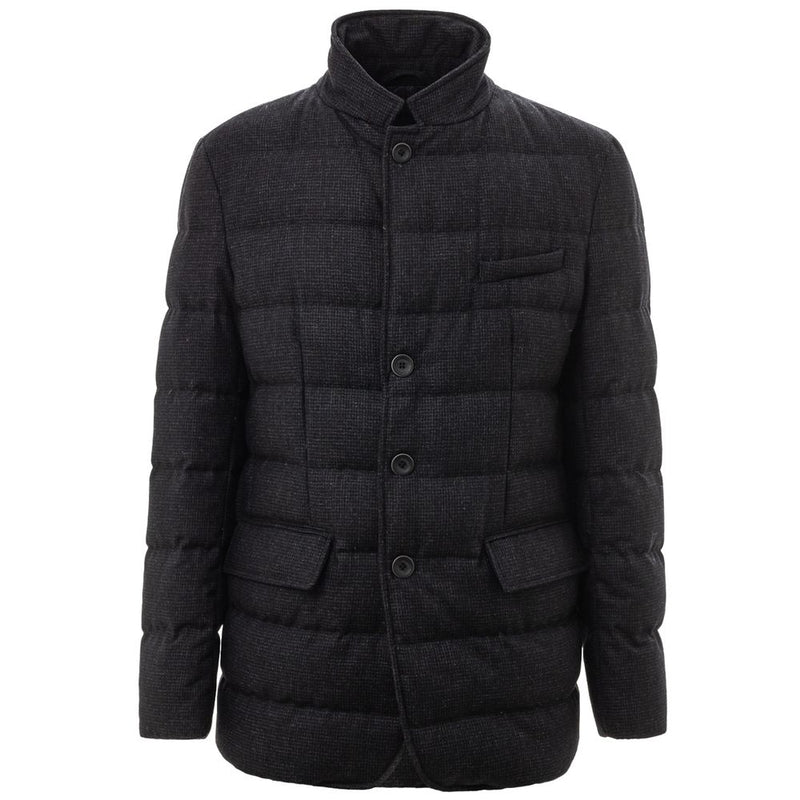 Herno Black Wool Jacket