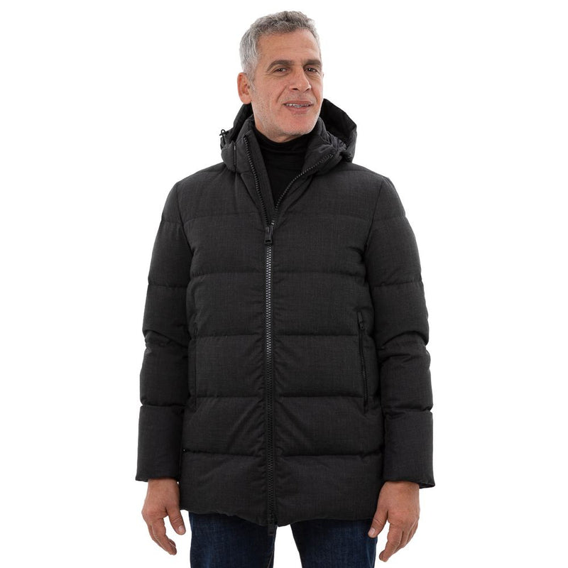 Herno Black Polyester Jacket