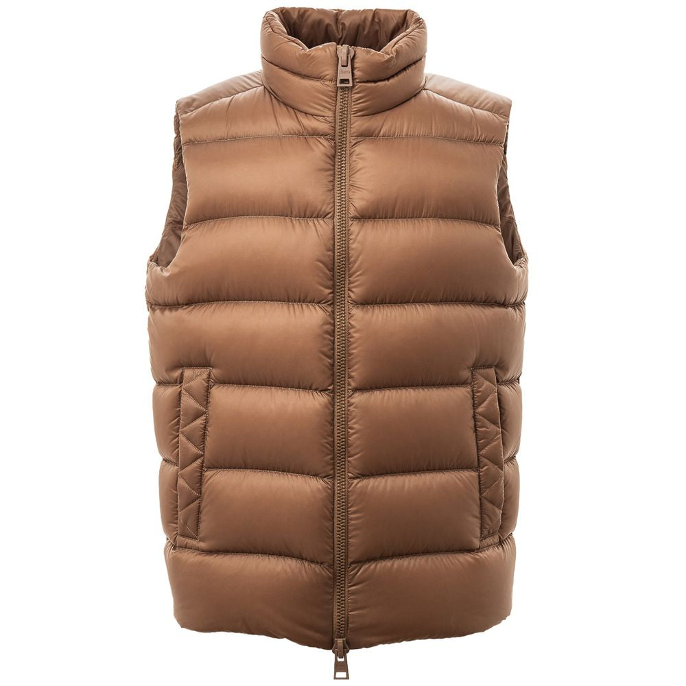 Herno Brown Polyamide Vest