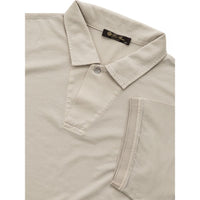 Loro Piana Gray Cotton Polo Shirt