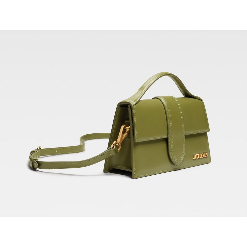 Jacquemus Green Leather Crossbody Bag