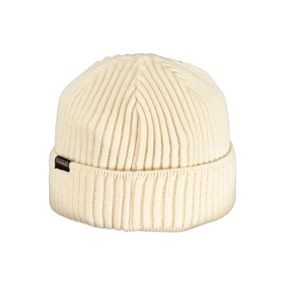 Napapijri Beige Acrylic Hats & Cap