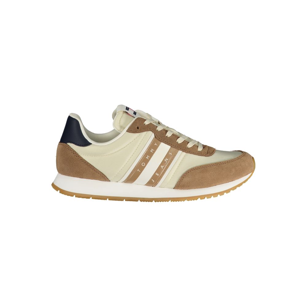 Tommy Hilfiger Beige Polyester Sneaker