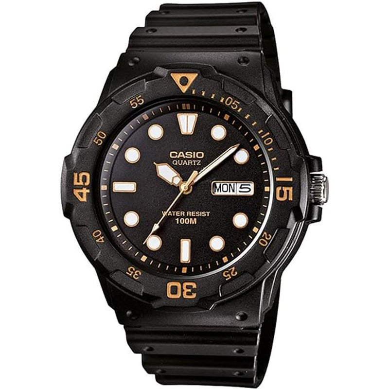 Casio Black Resin Watch