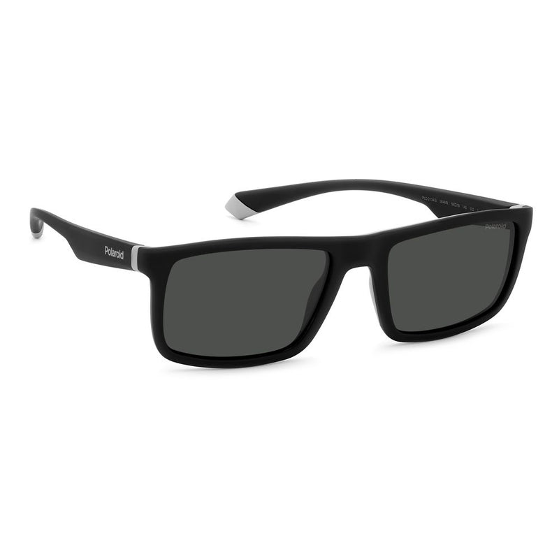 Polaroid Black Rubber Sunglasses