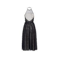 PINKO Black Polyester Dress