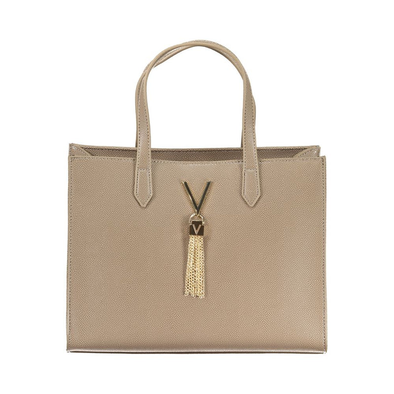 Valentino Bags Brown Polyethylene Handbag