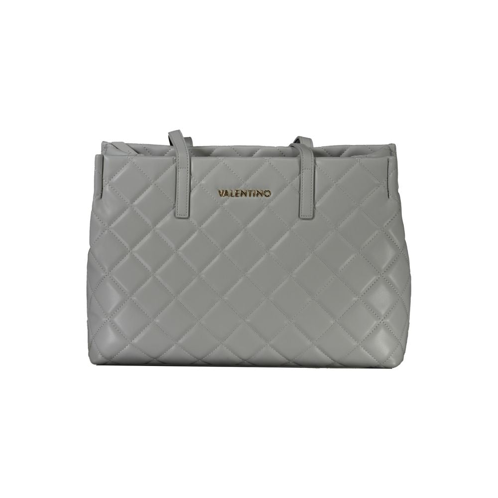 Valentino Bags Gray Polyethylene Handbag