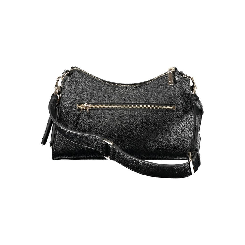 Guess Jeans Black Polyethylene Handbag