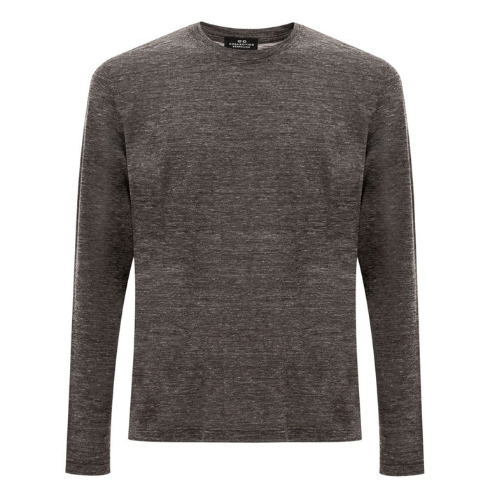 Corneliani Gray Wool T-Shirt