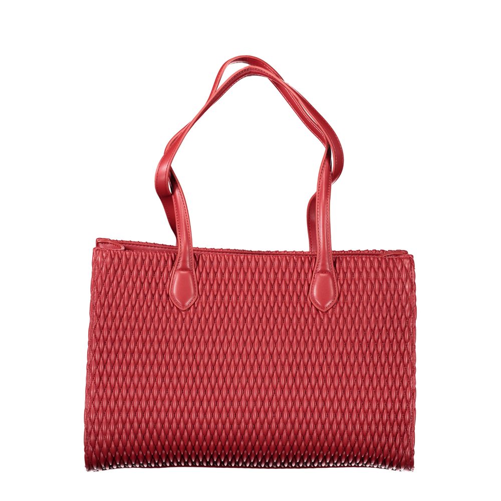 Valentino Bags Red Polyethylene Handbag