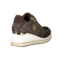 Laura Biagiotti Brown Polyester Sneaker