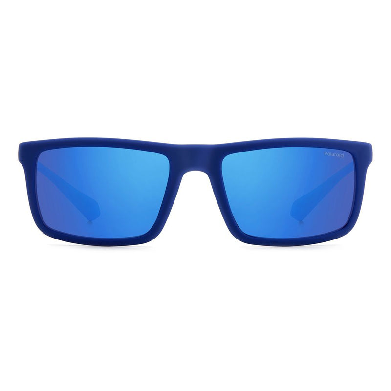 Polaroid Blue Rubber Sunglasses