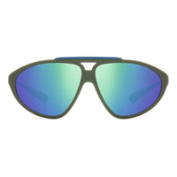 Polaroid Green Rubber Sunglasses