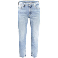 Calvin Klein Light Blue Cotton Jeans & Pant