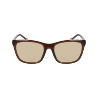 DKNY Brown Plastic Sunglasses