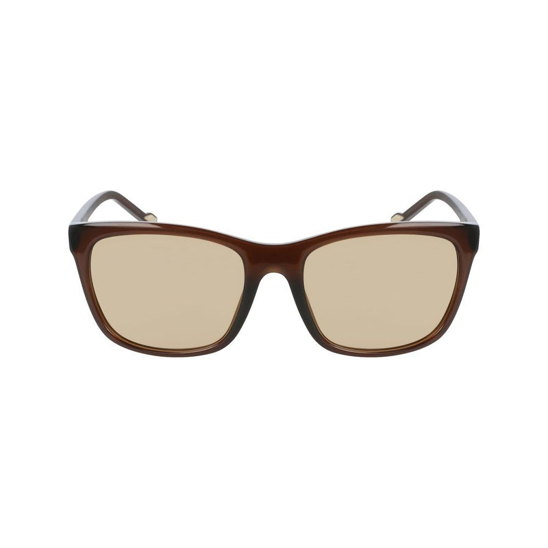 DKNY Brown Plastic Sunglasses