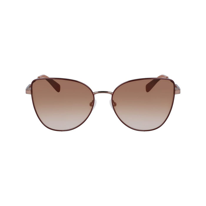 Longchamp Gold Metal Sunglasses