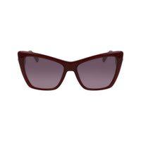 Longchamp Red Acetate Sunglasses