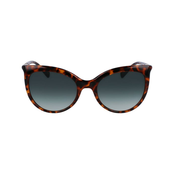 Longchamp Brown Bio Injected Sunglasses