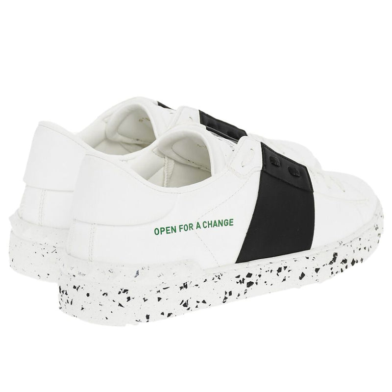 Valentino White Leather Di Calfskin Sneaker