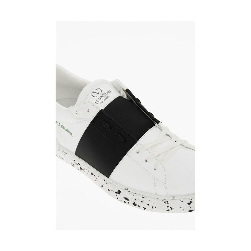 Valentino White Leather Di Calfskin Sneaker