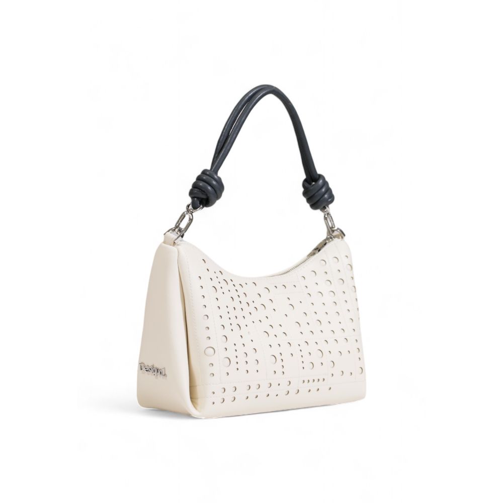 Desigual Beige Polyethylene Handbag