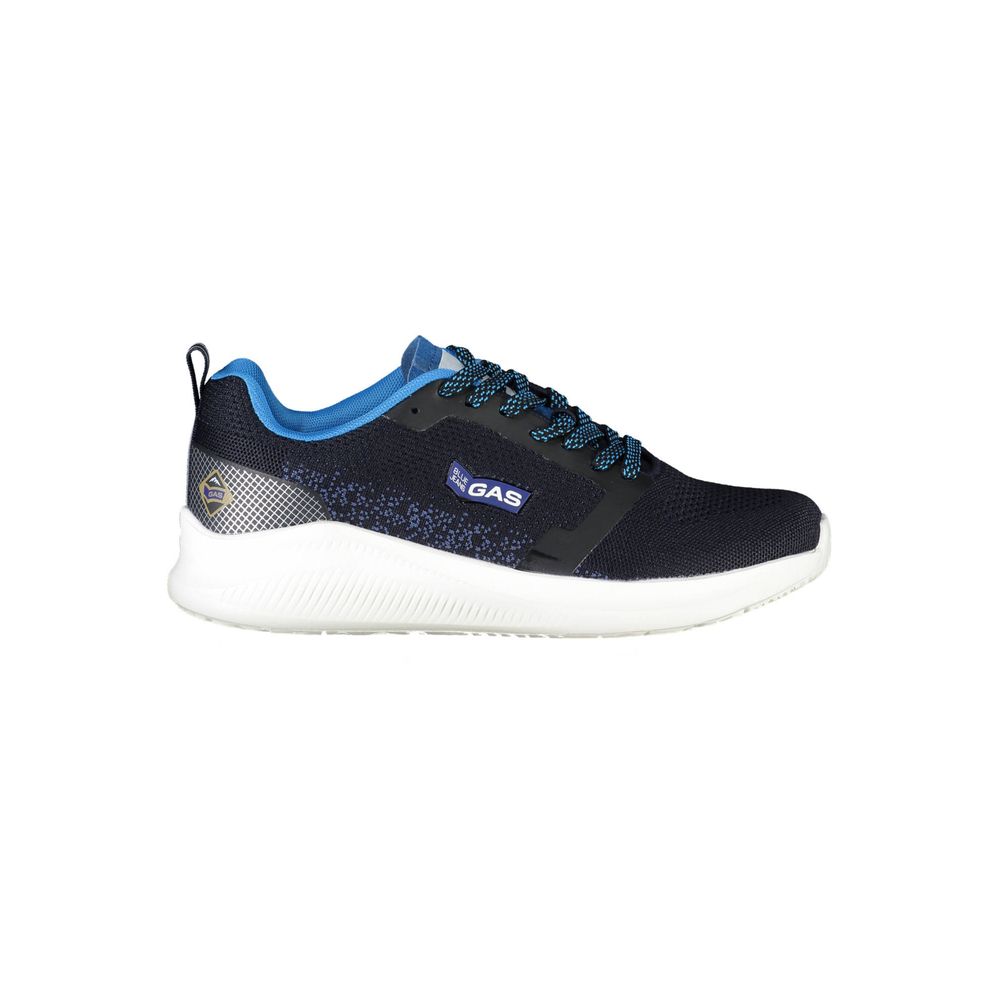 Gas Blue Polyester Sneaker