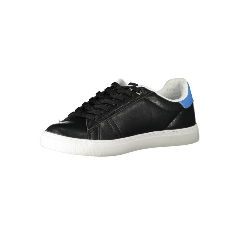 Gas Black Polyester Sneaker