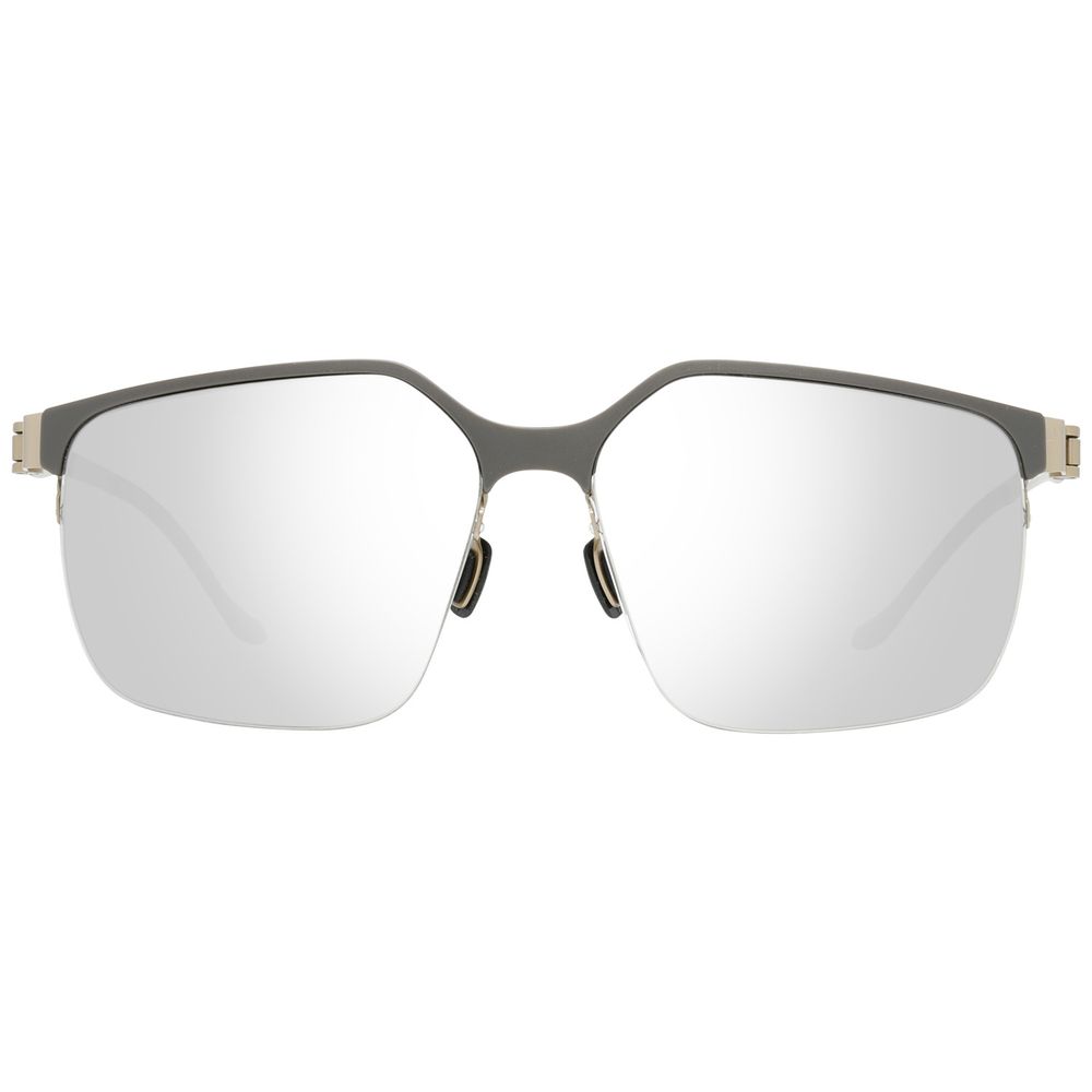 Mercedes Benz Gray Metal Sunglasses