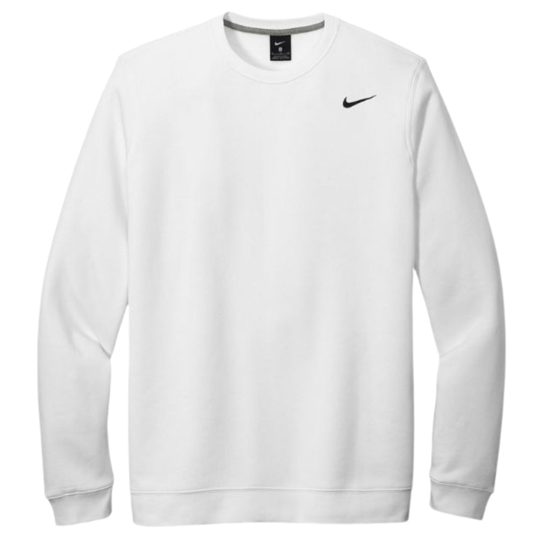 Nike Logo Crewneck White Sweater XS