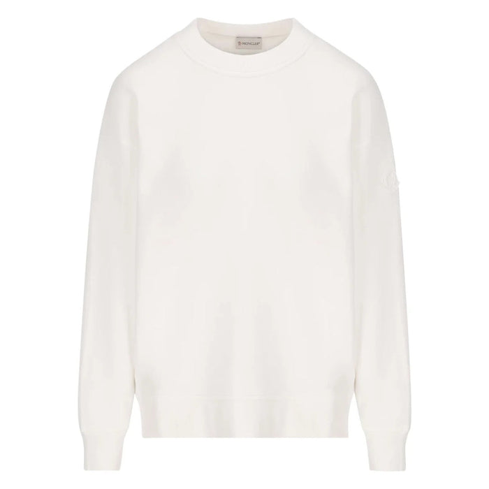 Moncler Womens 8G00031809Kx 034 Sweatshirt White