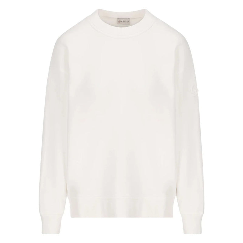 Moncler Womens 8G00031809Kx 034 Sweatshirt White