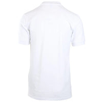 Moschino Swim Logo White Polo Shirt XS