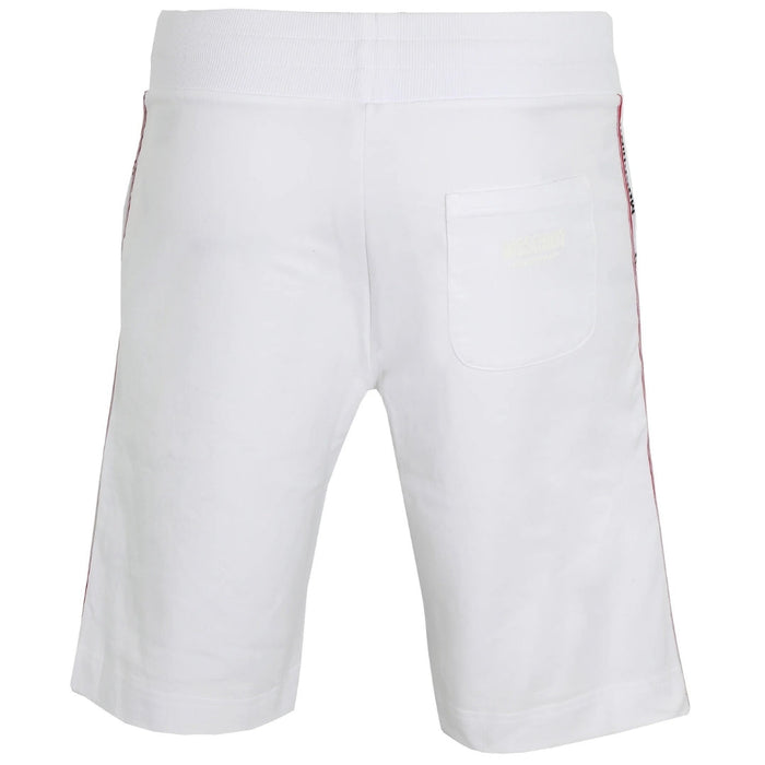 Moschino Branded Tape Legs White Shorts XXL