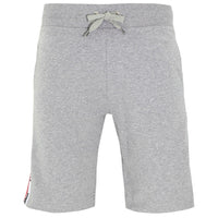 Moschino Branded Tape Legs Grey Shorts XS