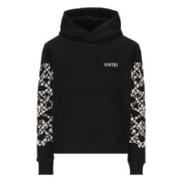 Amiri Checkered Bones Black Hoodie