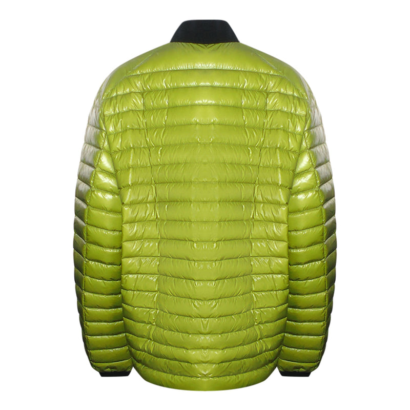 Belstaff Airframe Neon Yellow Shiny Down Filled Jacket XXL