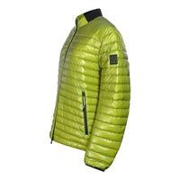 Belstaff Airframe Neon Yellow Shiny Down Filled Jacket XXL