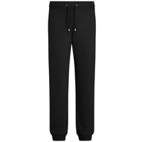 Belstaff Patch Logo Plain Black Sweatpants