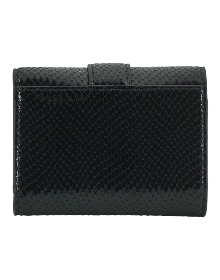 Jimmy Choo Black Leather Cheri Wallet