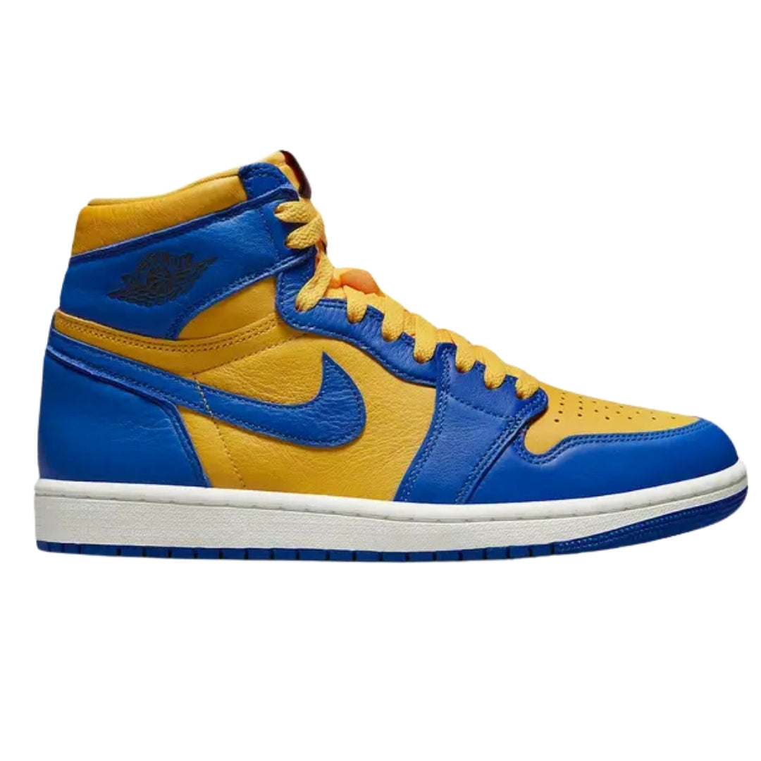 Nike Air Jordan 1 Retro High OG Blue High Top Sneakers UK 4