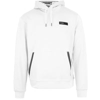 Plein Sport Patch Logo Taped Hood White Hoodie M