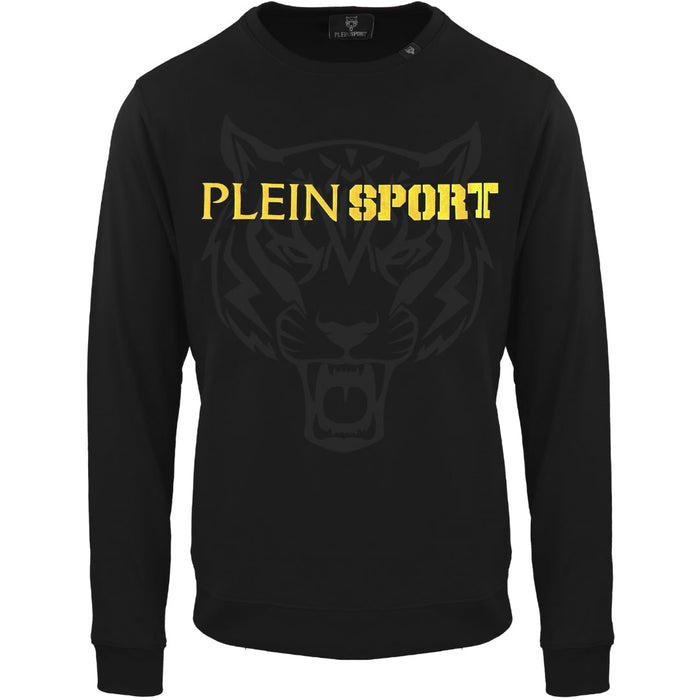Plein Sport Large Branded Logo Tiger Black Jumper S