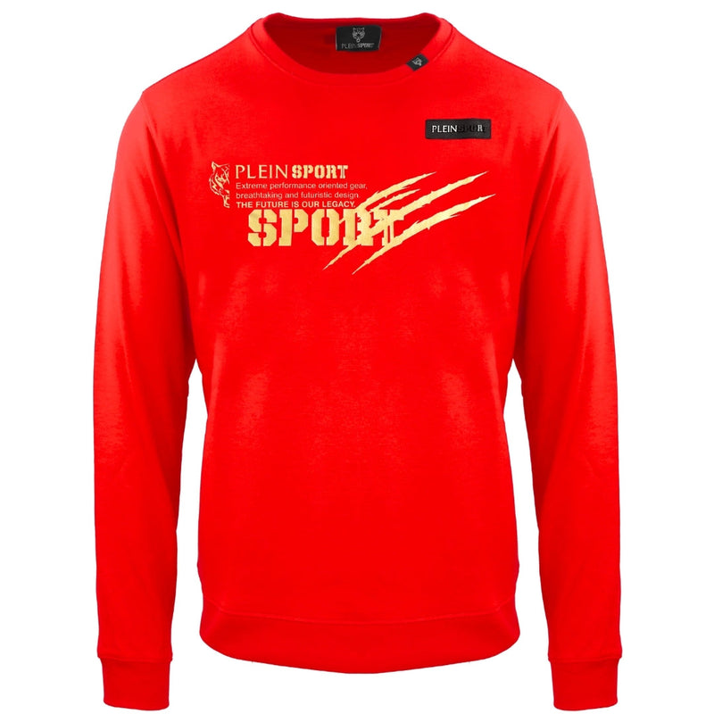 Plein Sport The Future Is Our Legacy Red Jumper S