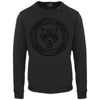 Plein Sport Large Circle Logo Black Jumper S