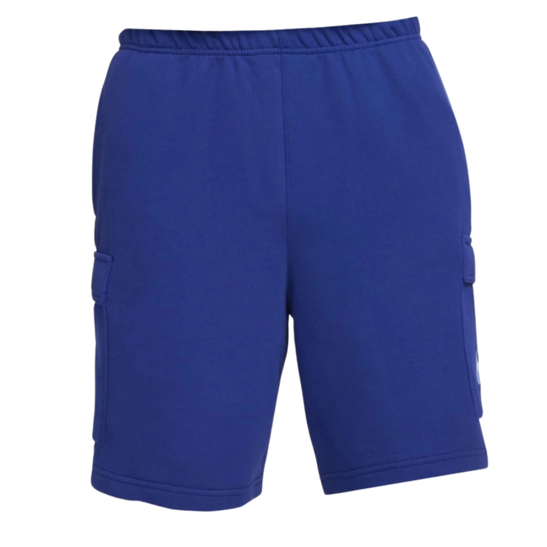 Nike Branded Pockets Blue Shorts XS