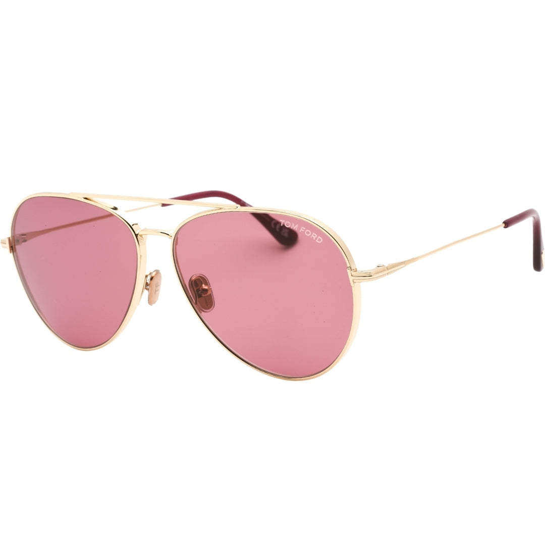 Tom Ford FT0996 32Y Gold Sunglasses 62/14/145