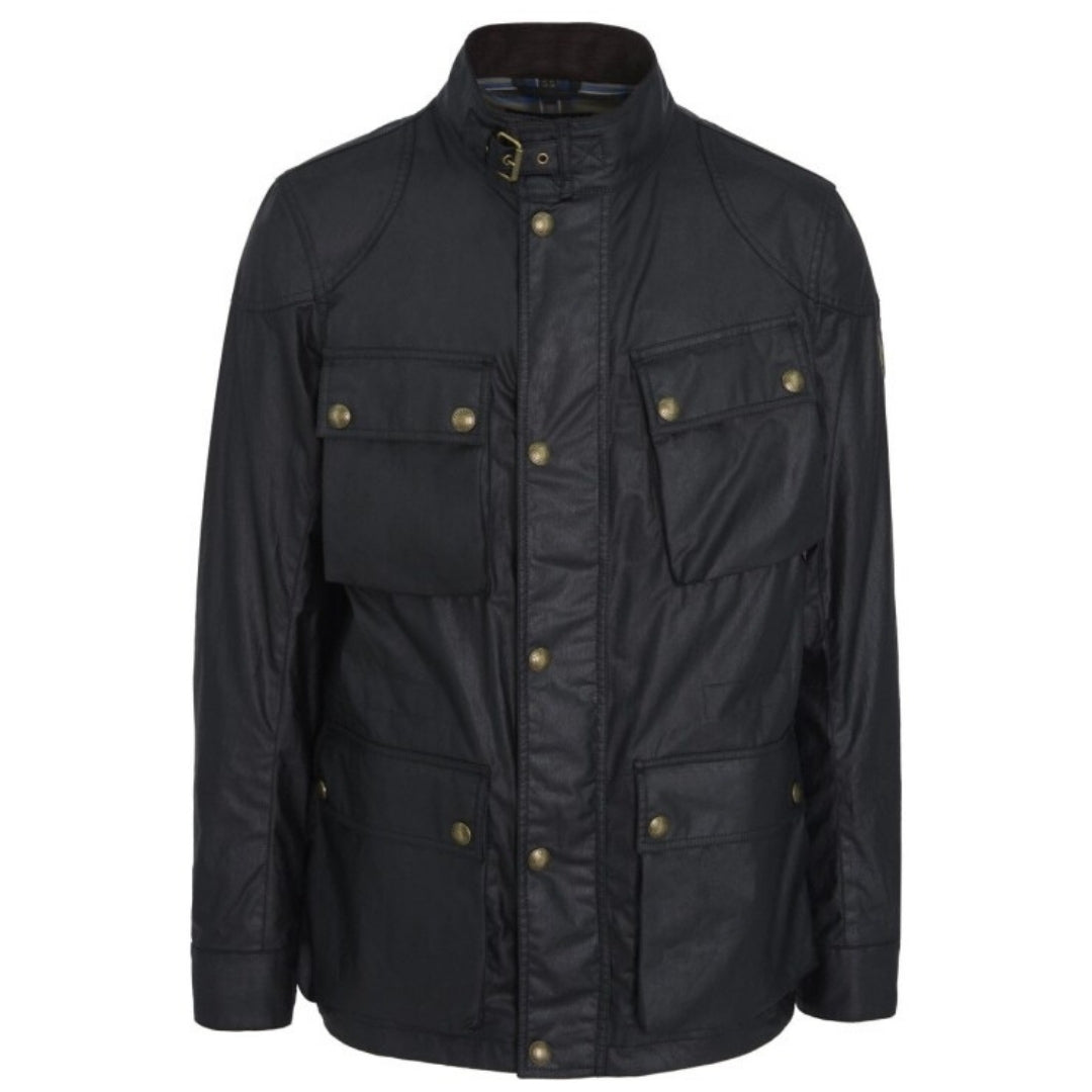 Belstaff Fieldmaster 2.0 Black Waxed Jacket XS