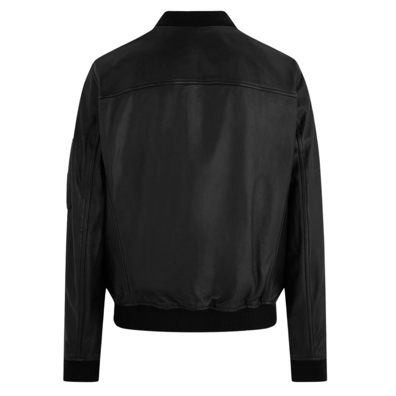 Belstaff Finsbury Black Leather Jacket S